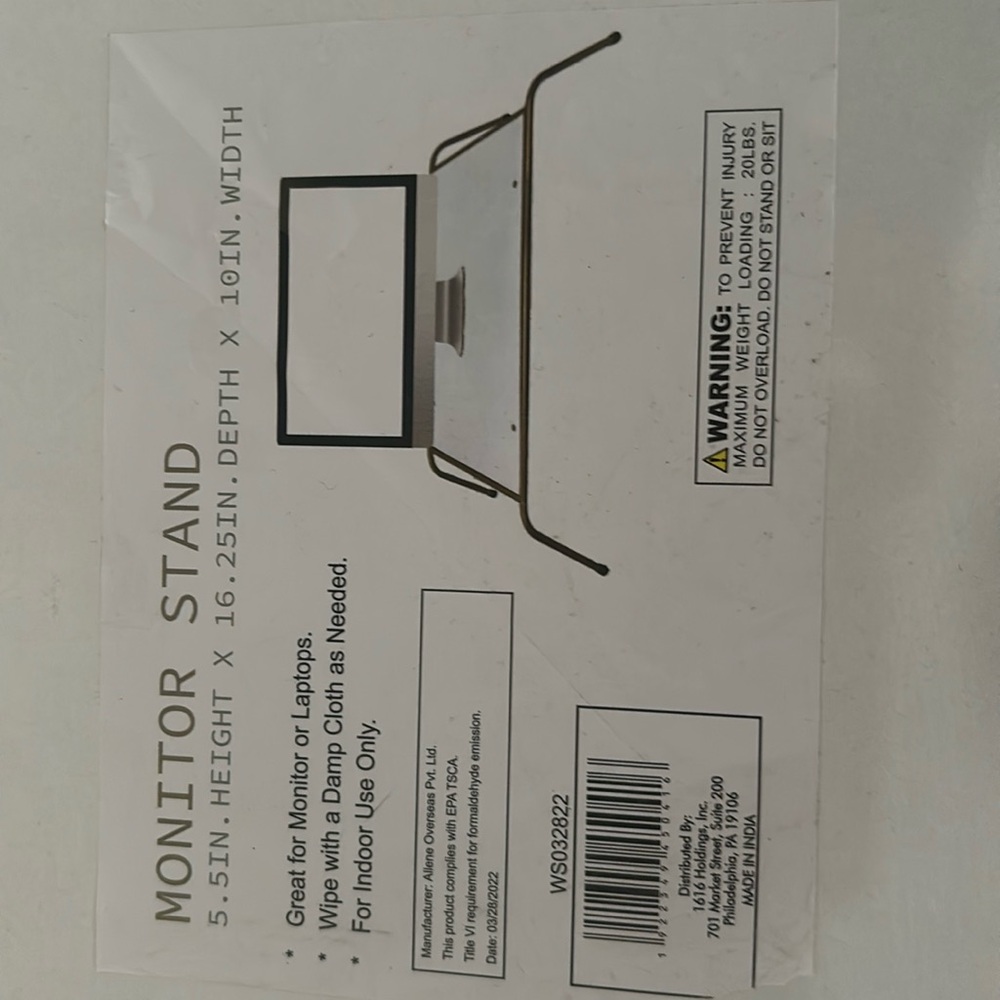 Monitor stand
